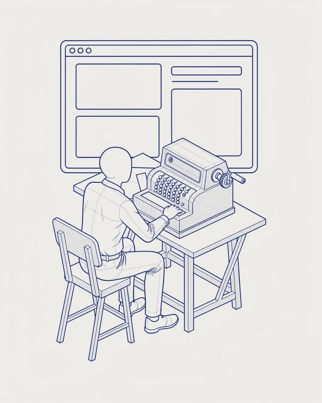 Disegno tecnico per Xavier Vega Salgado, Sviluppo software